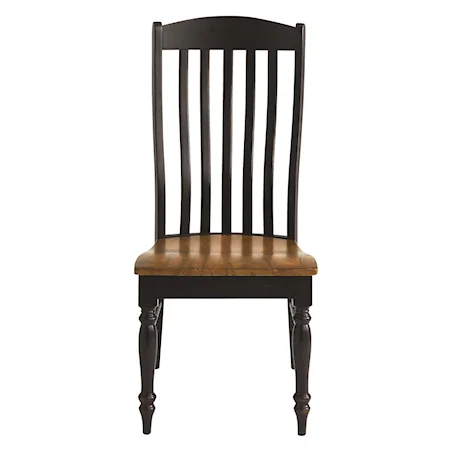 Henry Side Chair with Classic Slat Back